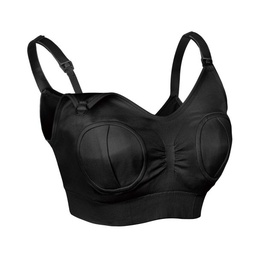 [9420060208764] BRASIER DE LACTANCIA MANOS LIBRES TALLA S NEGRO