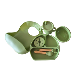 [LF-WB02159-VER] SET ALIMENTADOR MEDIO VERDE (5 PZS)