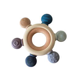 [LF-WB309-2] MORDEDOR DE SILICONA ATOMO COLORES SOBRIOS