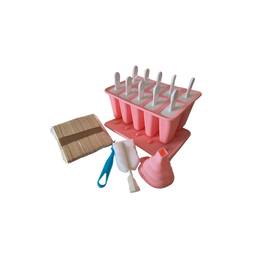 [LF-WB20198-ROS] SET CREADOR DE HELADOS GRANDE TIPO CUBETA ROSADO