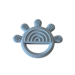 [LF-WB00125-AZU] MORDEDOR DE SILICONA MEDIALUNA AZUL