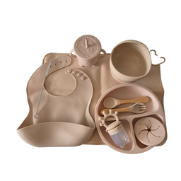 [LF-WB02160-BEI] SET ALIMENTADOR COMPLETO BEIGE (7 PZS)