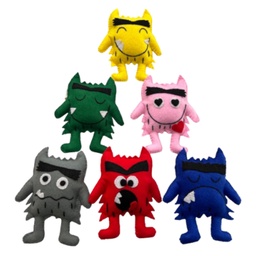 [118-HM-1004] MONSTRUOS DE EMOCIONES - PACK POR 6