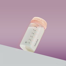 [F9310] FRASCO DE ALMACENAMIENTO 180ML ROSADO
