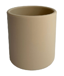 [ALIMC027] VASO DE SILICONA CREMA