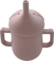 [ALIMC034] VASO SILICONA ELEFANTE ROSADO