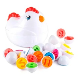 [QORI031] GALLINA CON HUEVOS PARA EMPAREJAR 