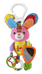 [QORI110] SONAJA PELUCHE CONEJO ROSADO