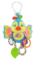 [QORI112] SONAJA PELUCHE PÁJARO CELESTE