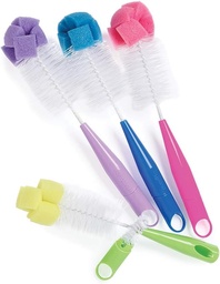 [10625] ESCOBILLA DOBLE CON CEPILLO EVENFLO